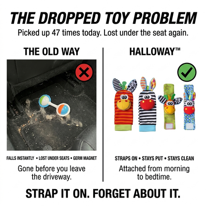 Halloway™ Baby Rattle Set